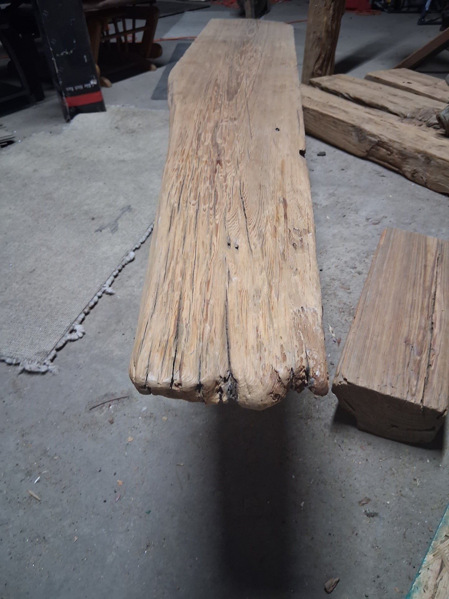 Lawtons Wahington accent table made from Quailrun Barn circa 1918.
