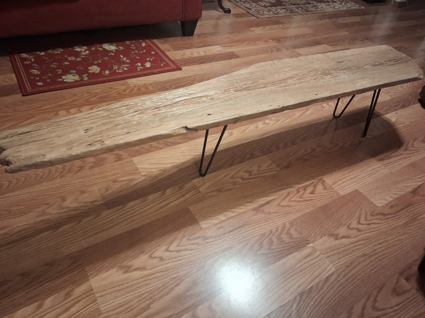 Lawtons Wahington accent table made from Quailrun Barn circa 1918.